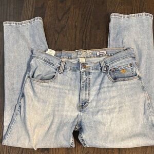 Harley-Davidson Men's Light Blue Relaxed Jeans 36/30